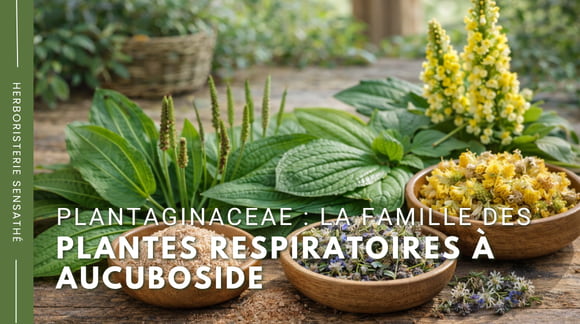 Plantaginaceae  La famille des plantes respiratoires à aucuboside - Guide complet - Herboristerie Sensathé